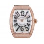 Uhren Imitate Franck Muller Vanguard V32 Lady Rose Gold Diamonds 1087ETA - Gang Abfall 0,3 sek