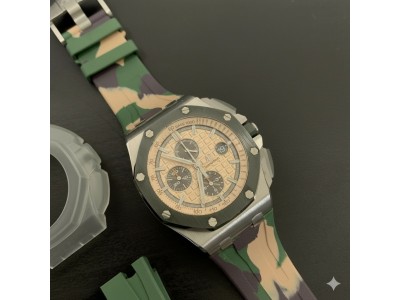 Royal Oak Offshore Camo 26400SO: Eindrücke zu einer Replica Uhr im Einsatz